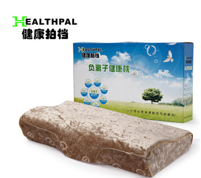 太空記憶棉枕頭 回彈枕芯護頸枕 托瑪琳保健枕 負(fù)離子頸椎保健枕